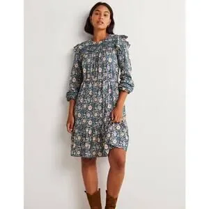 white halter neck shirt dress Stacy Dress – NIA main image 1